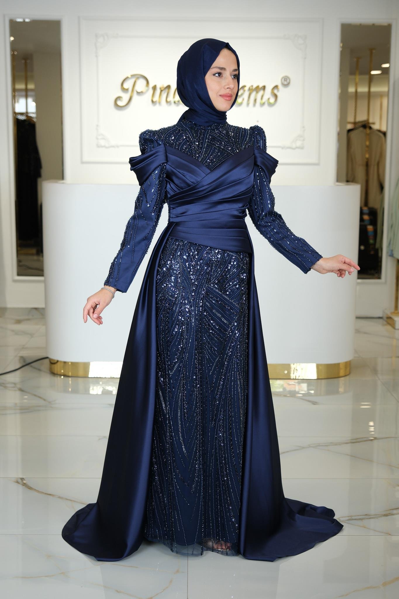 HANDAN ABİYE LACİVERT