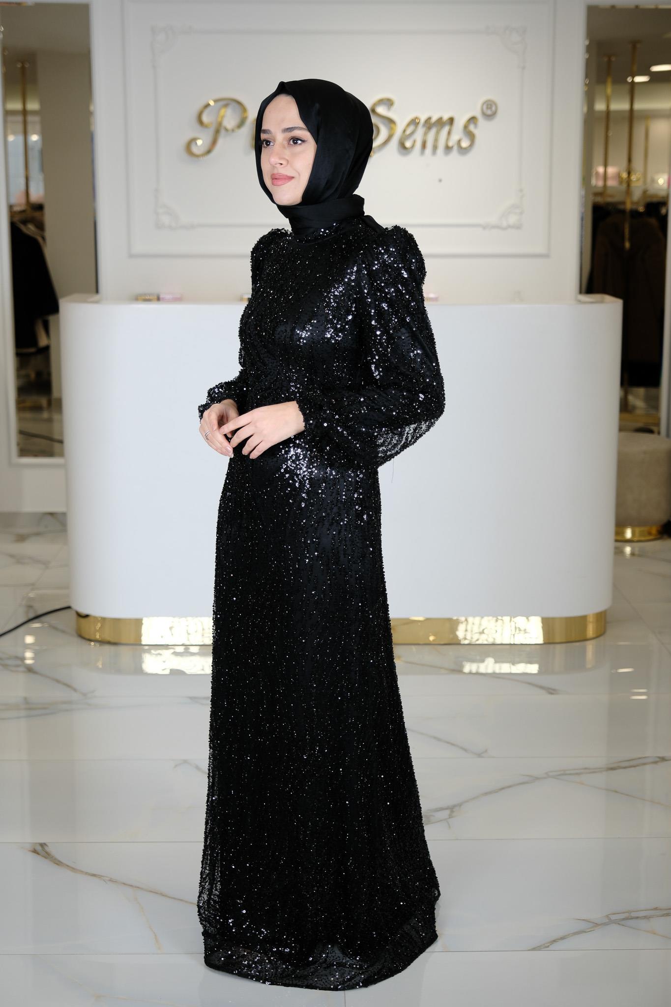LEYLA ABİYE SIYAH