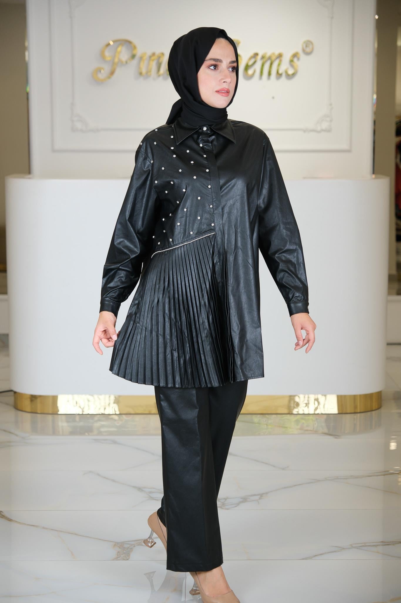 TUNİK PANTOLON SIYAH