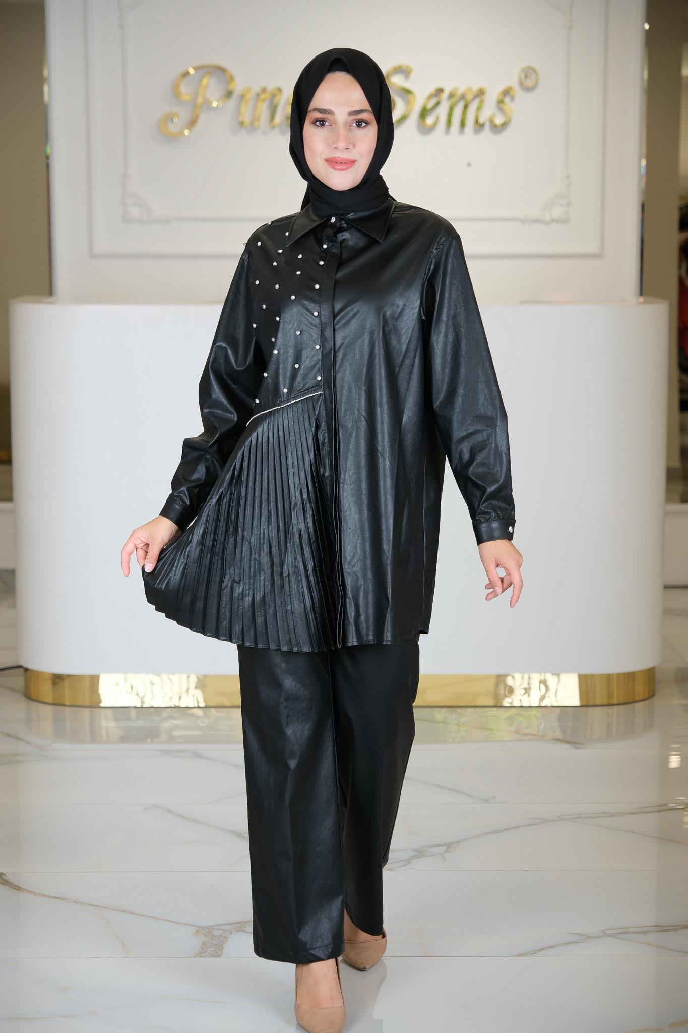 TUNİK PANTOLON SIYAH