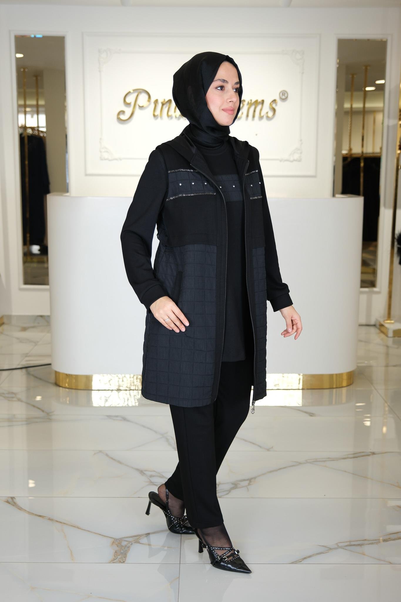 ÜÇLÜ TAKIM SİYAH