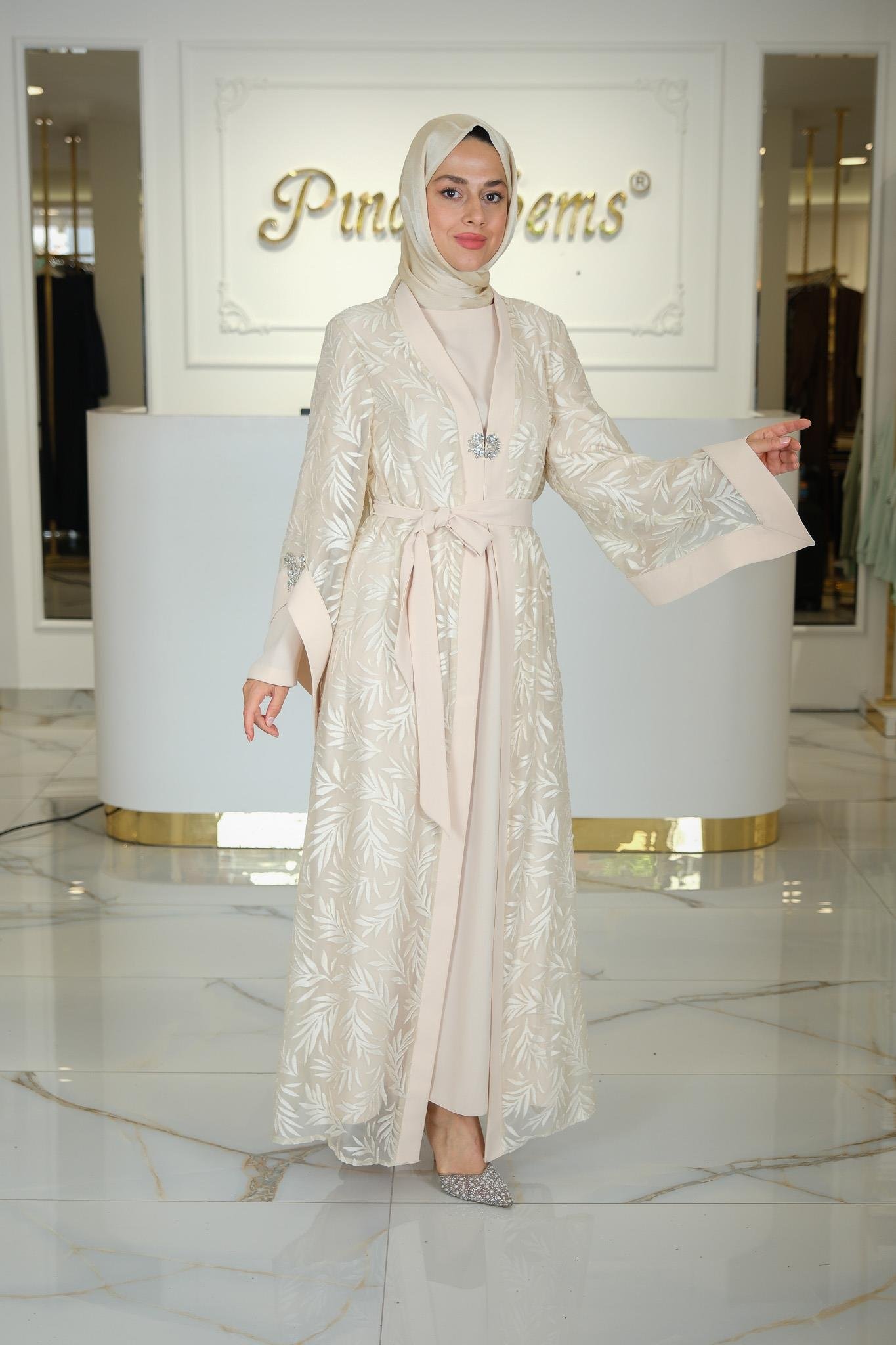 YAKMA ABAYA BEJ