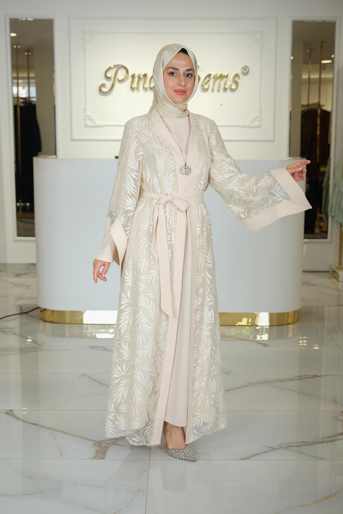 YAKMA ABAYA BEJ