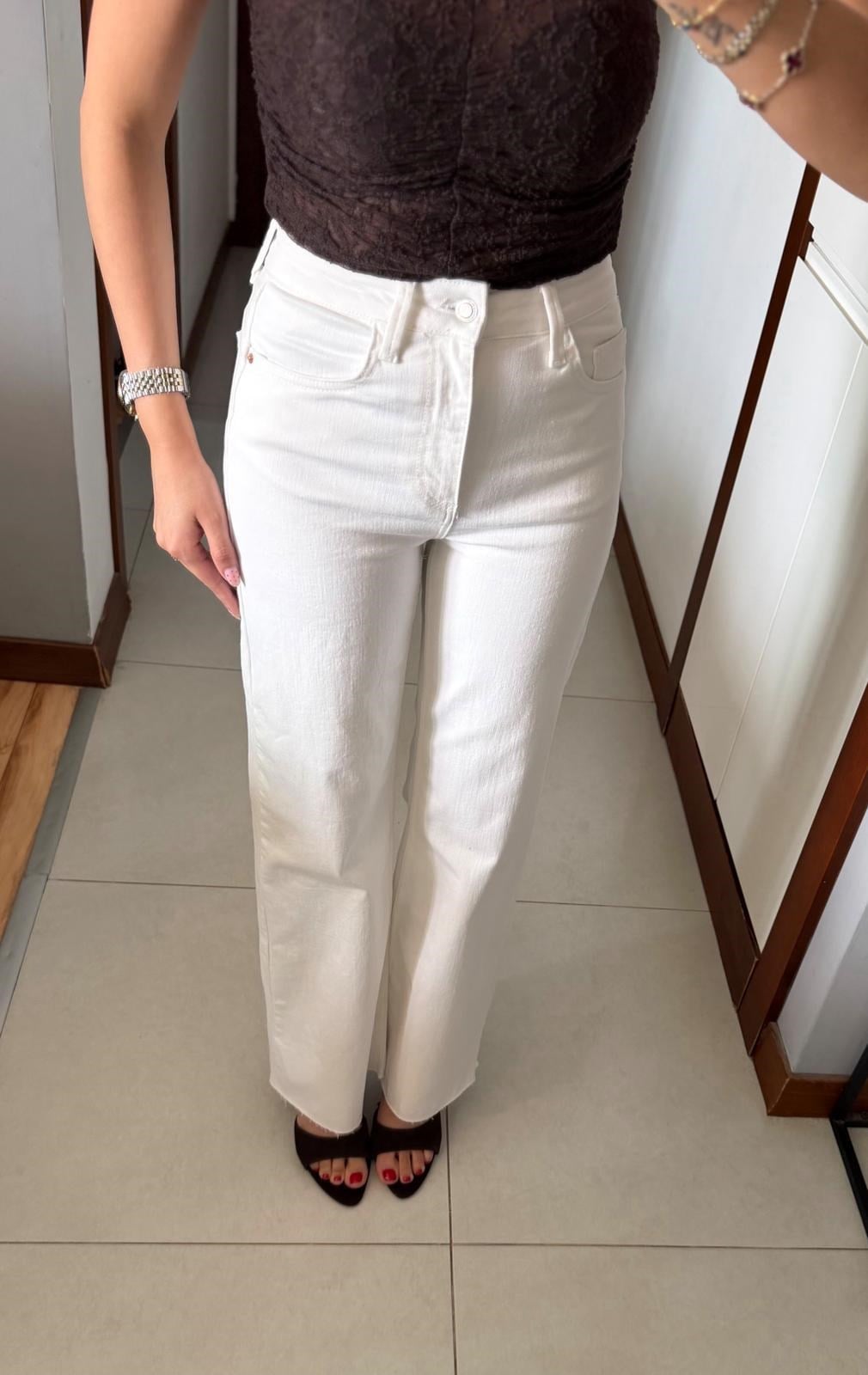BEYAZ PUSH UP JEAN