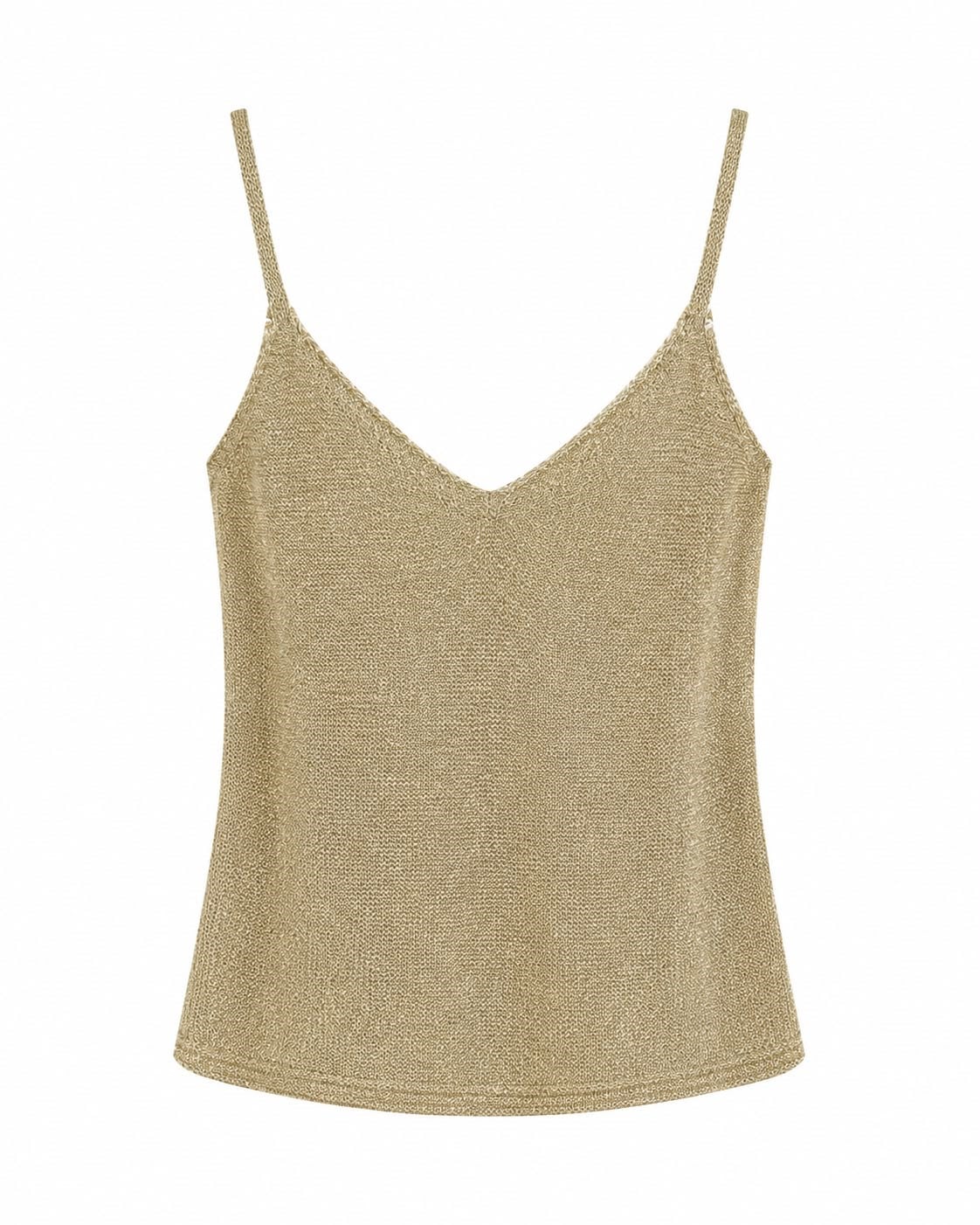 GOLD SİMLİ ASKILI TRİKO