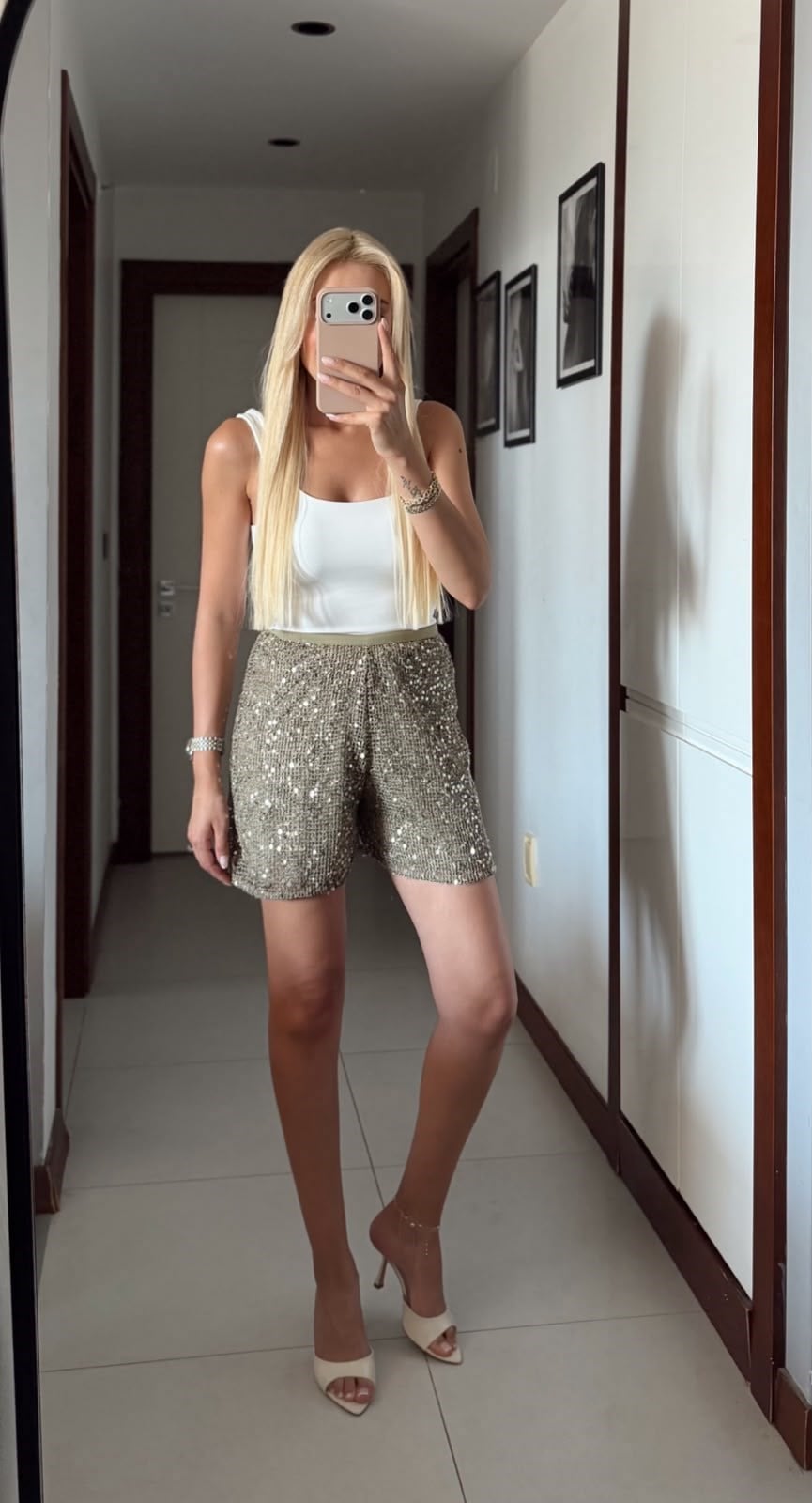 HAKİ ZR PULLU FİLE ŞORT