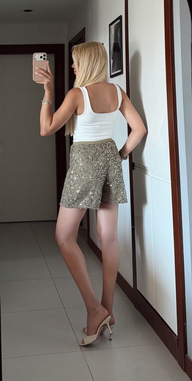 HAKİ ZR PULLU FİLE ŞORT