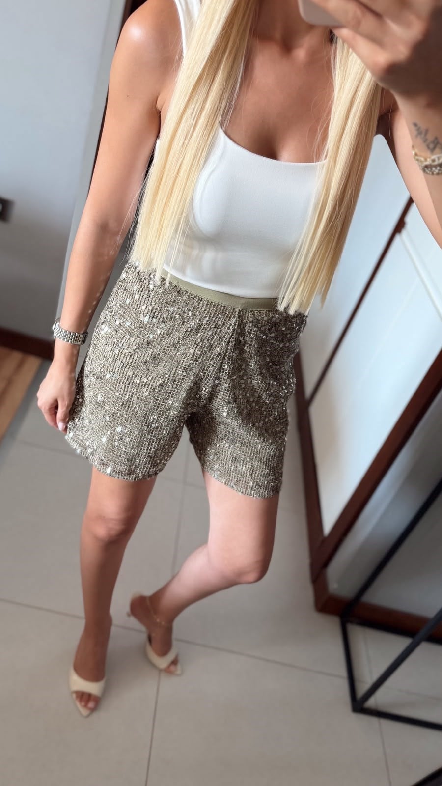 HAKİ ZR PULLU FİLE ŞORT