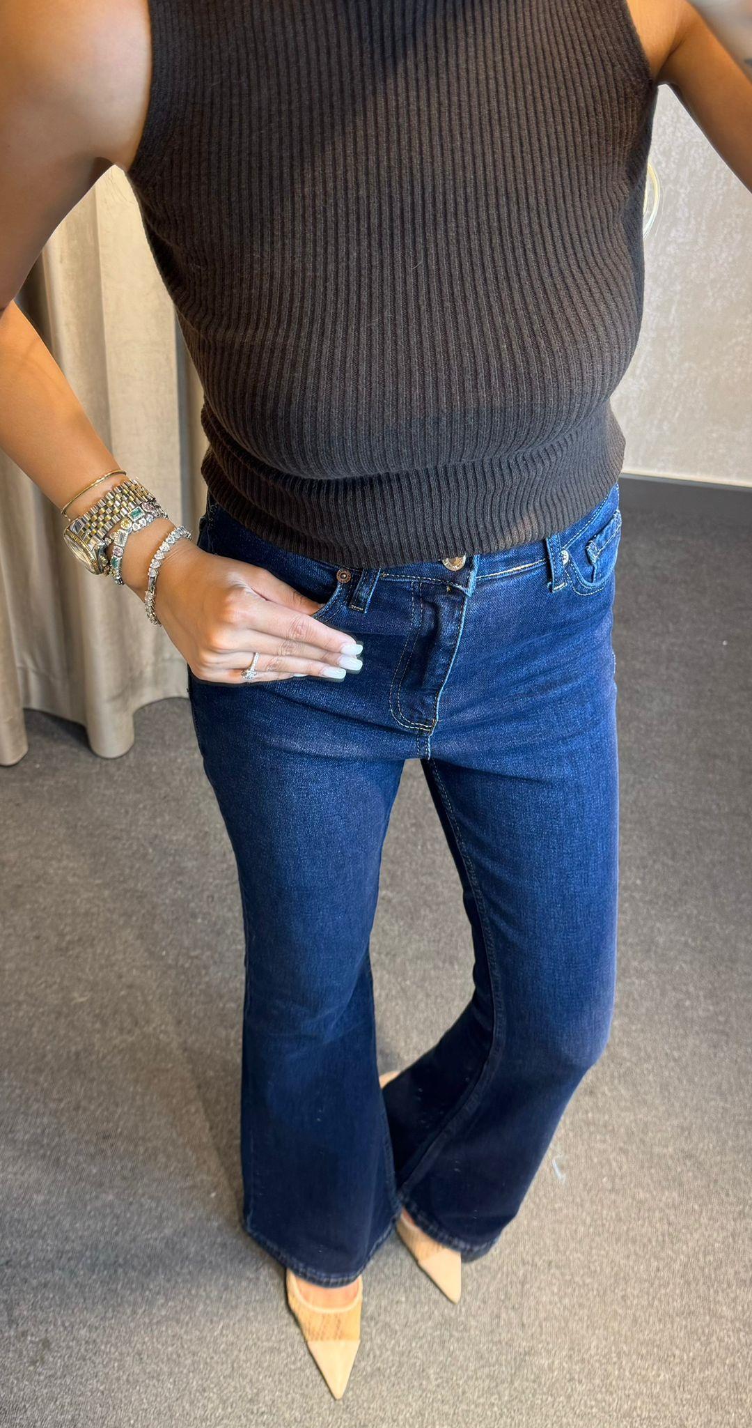 İSPANYOL PAÇA JEAN MAVİ