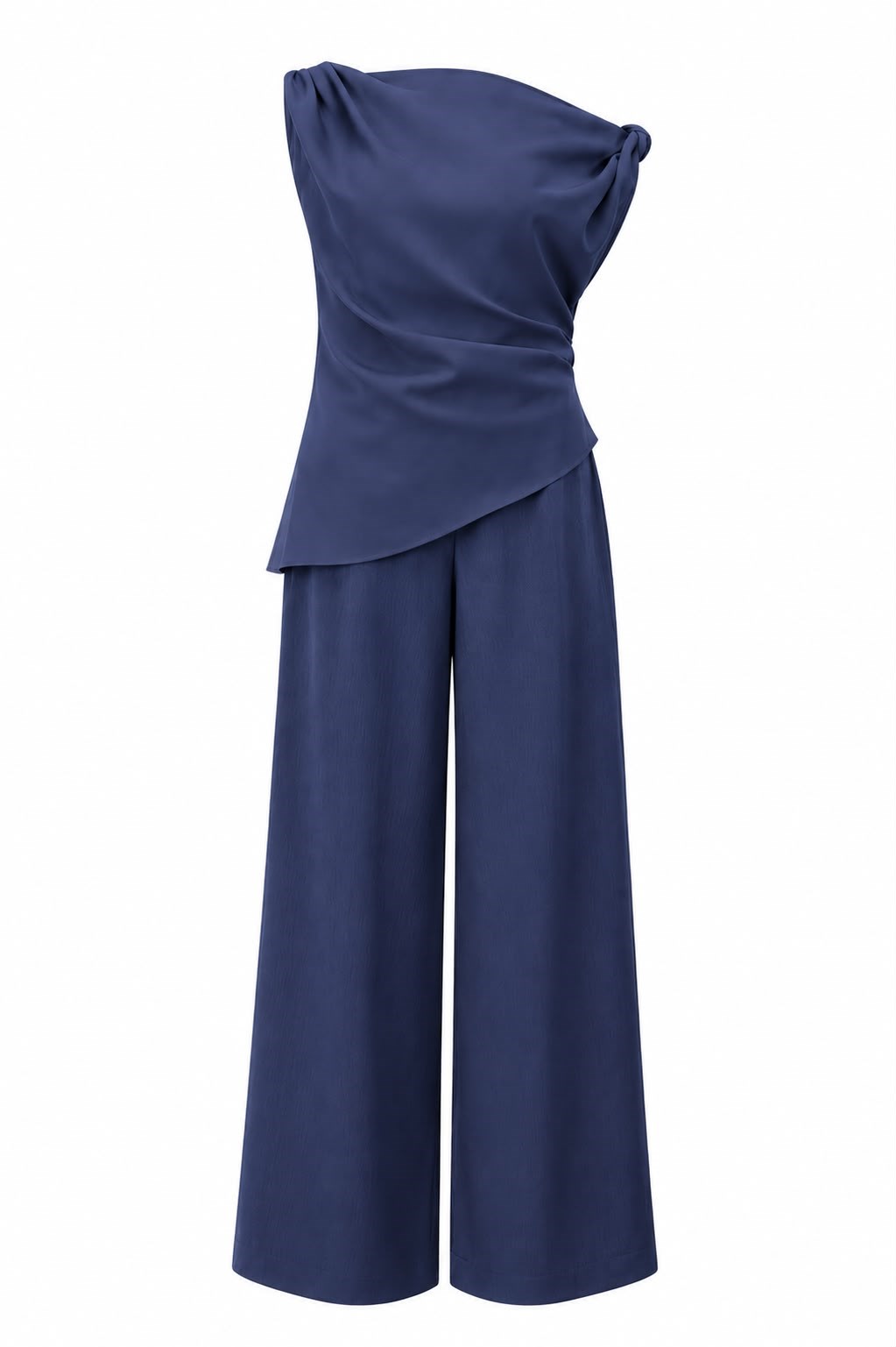 LACİVERT LARİE BLUZ PANTOLON TAKIM