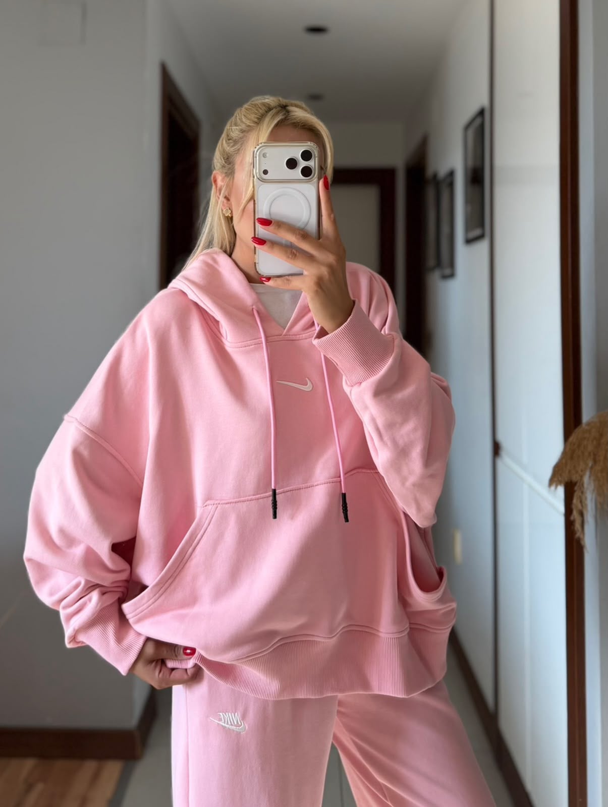 ORJ MARKA NK PEMBE SWEAT ESOFMAN TAKIM