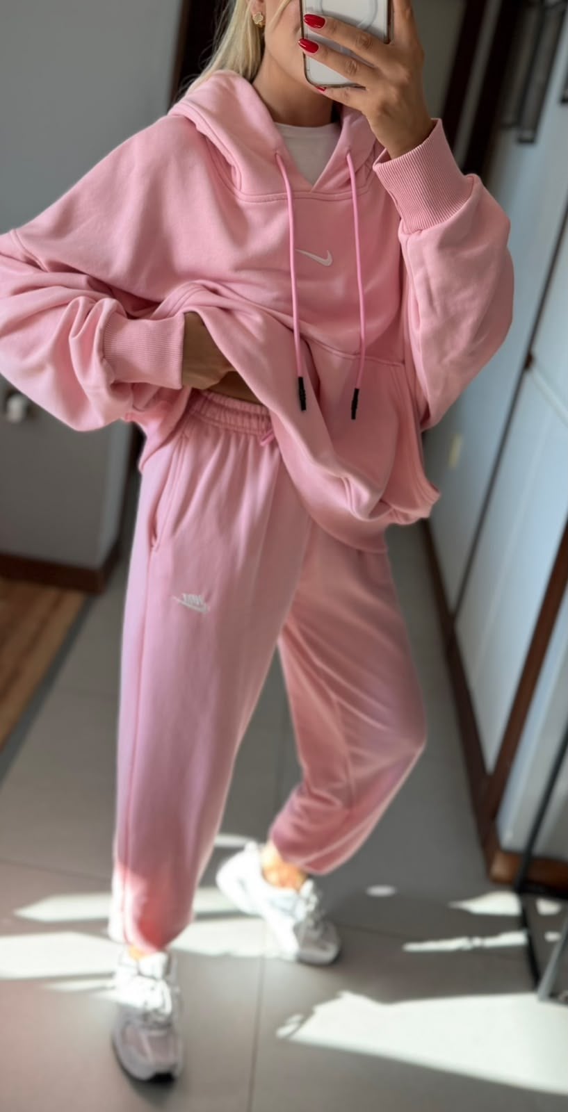 ORJ MARKA NK PEMBE SWEAT ESOFMAN TAKIM