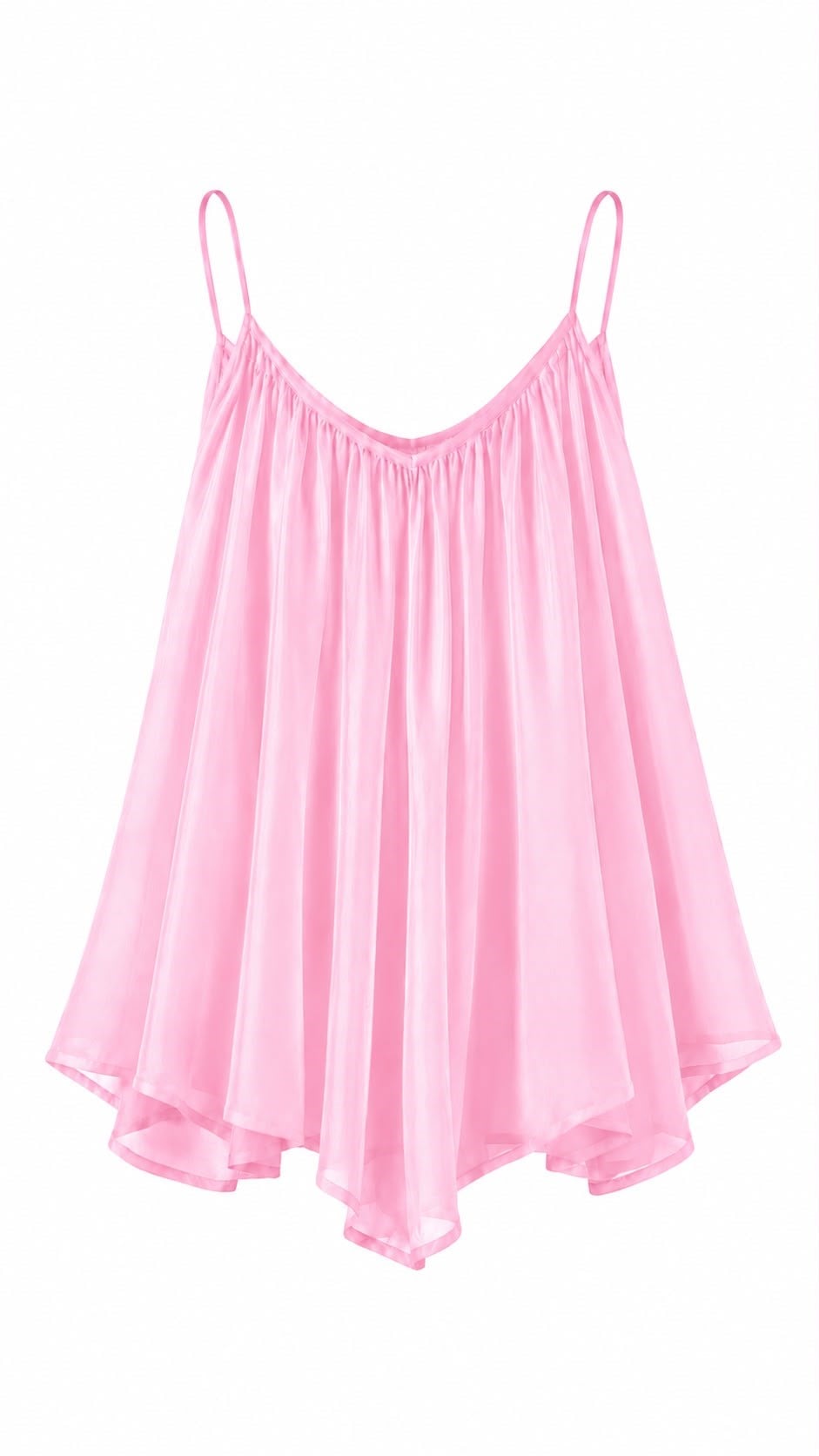 PEMBE MAVİ ZR MODEL ASKILI BLUZ