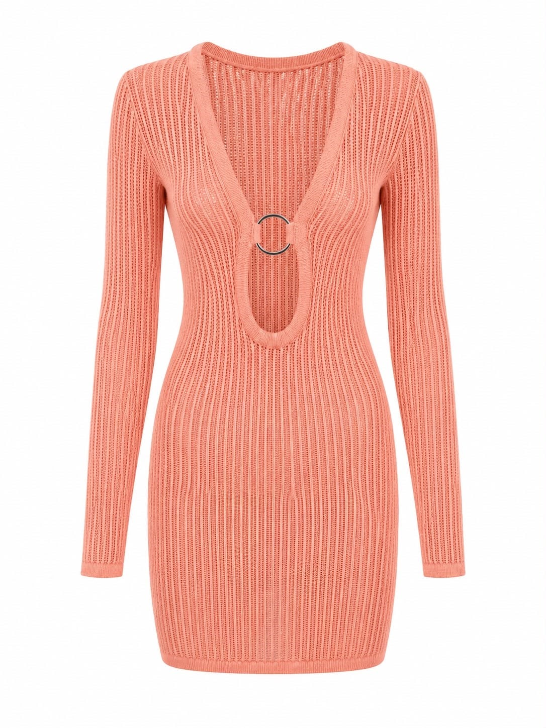 SOMON HALKA TOKALI AJURLU BEACHWEAR ELBİSE