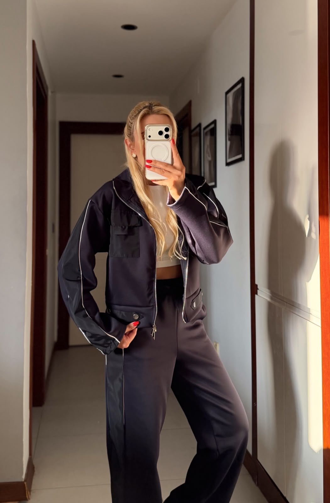 ZENNA LACİVERT CEP DETAYLI CEKET PANTOLON TAKIM