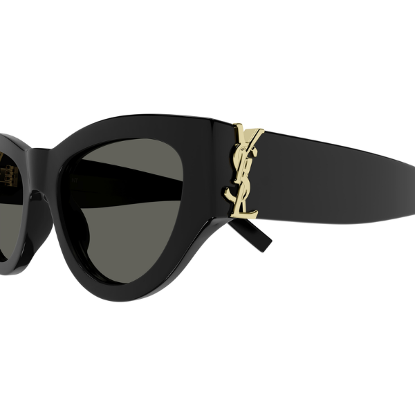 SAINT LAURENT SL M94/F BLACK  GREY 001 53