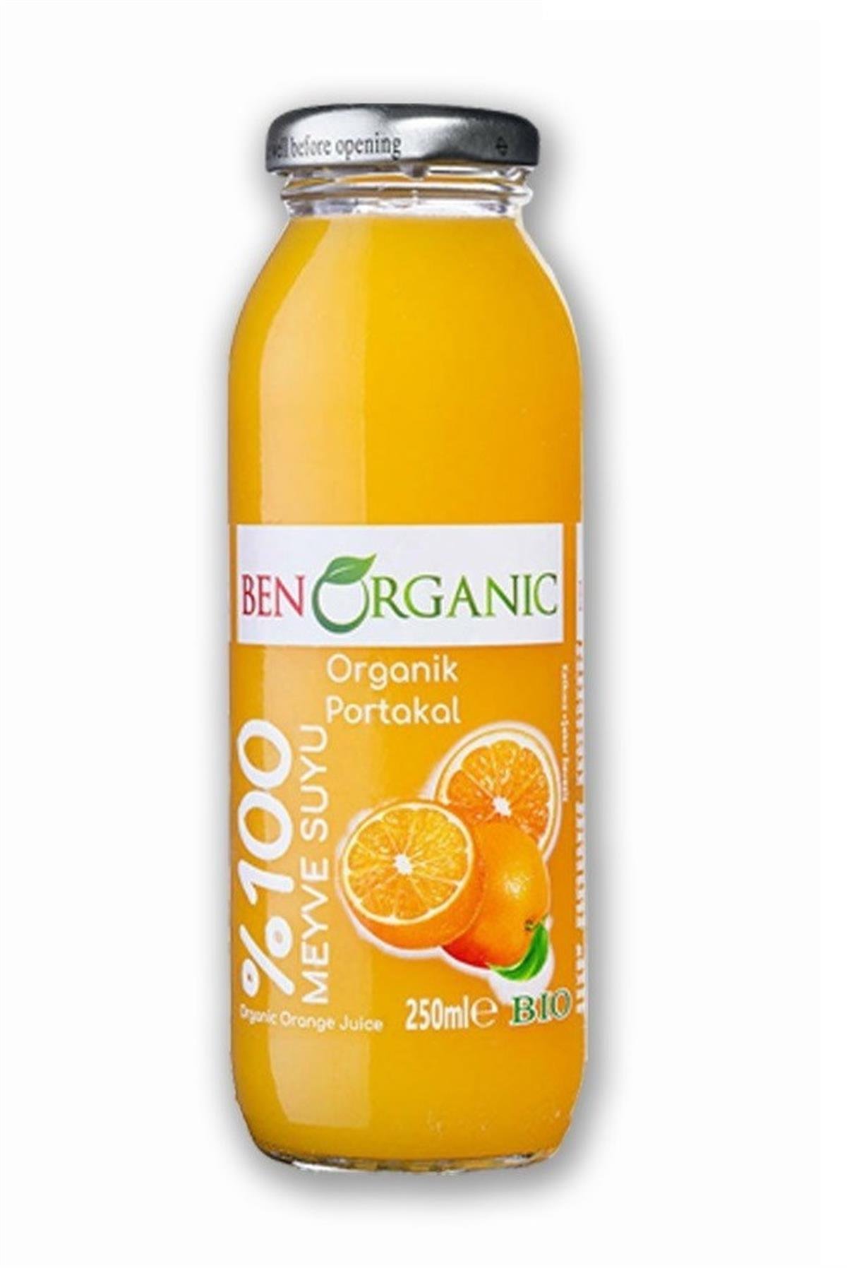 BEN ORG. PORTAKAL 250 ML