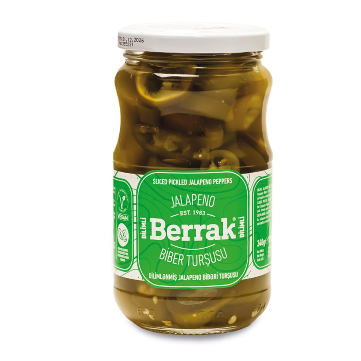BERRAK JALAPENO BIBER TURSUSU 340GR