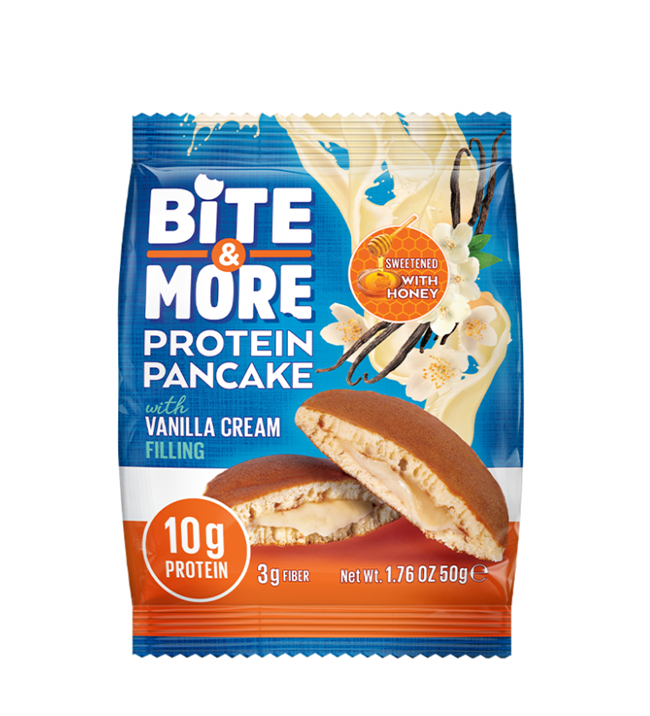 BITE&MORE PRO.PANCAKE VANILLA 50G