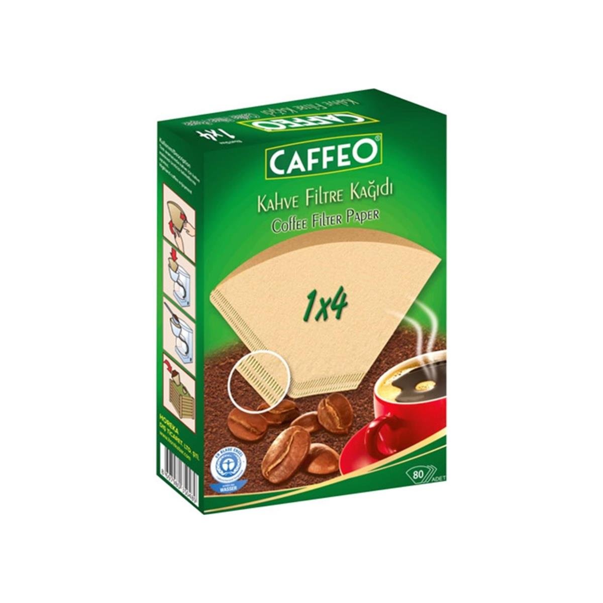CAFFEO KAHVE FİLTRESİ 1-4
