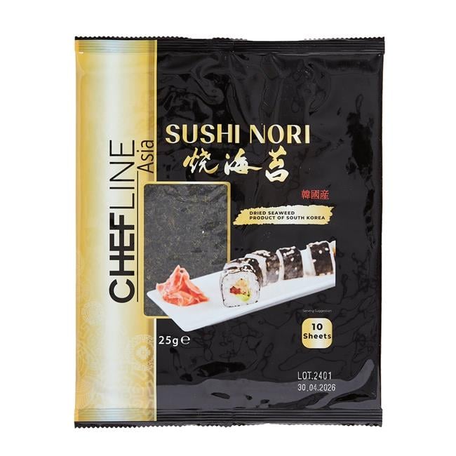 CHEFLINE SUSHI NORI YOSUN 25GR
