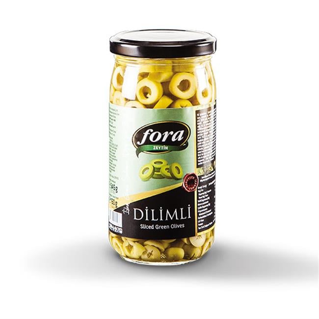 FORA YESIL DILIMLI 160GR(370CC) KAVANOZ