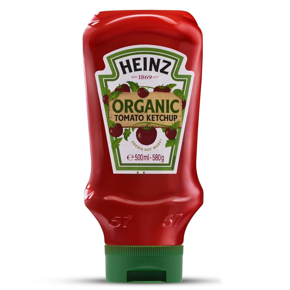 HEINZ ORG KETCAP 580 GR