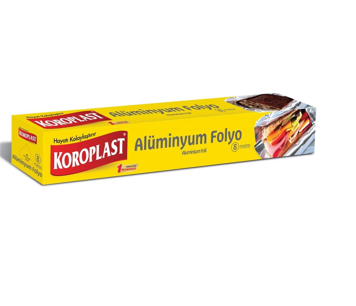 KOROPLAST ALUMINYUM FOLYO 30X8 CM
