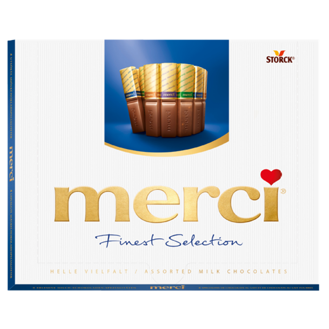 MERCI ASSORTED MILK 250GR