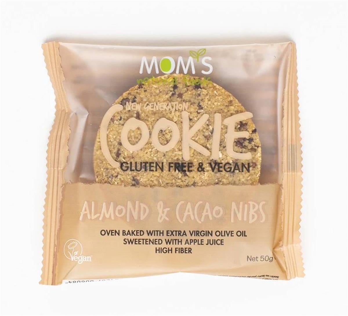 MOMS COOKIE BADEM&KAKAO 50 GR