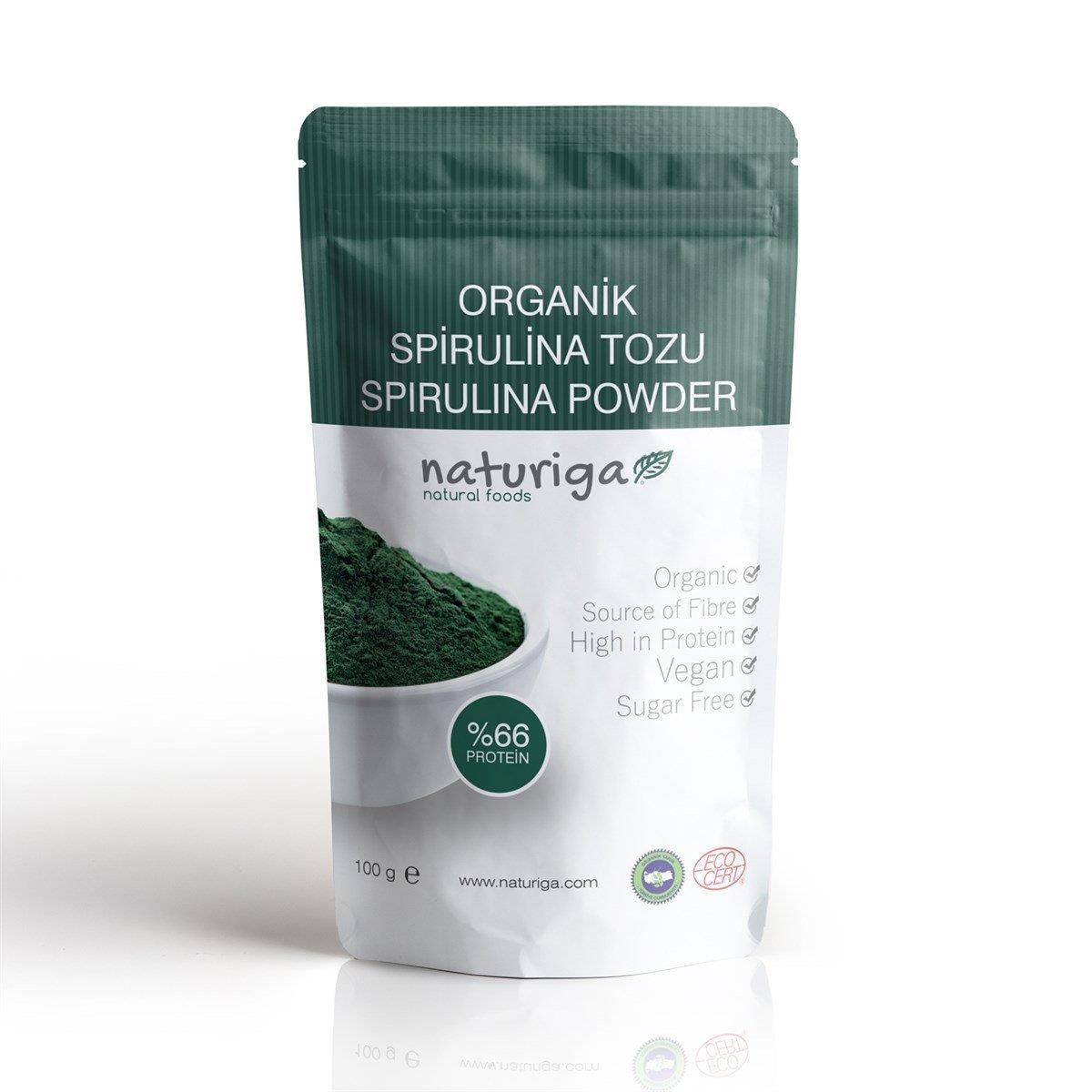NATURIGA ORG SPRULINA TOZU 100GR