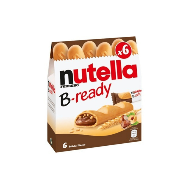 NUTELLA BREADY 6 LI PAKET 132 GR