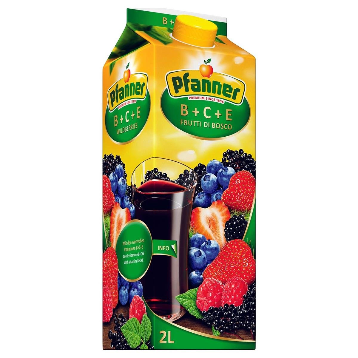 PFANER B+C+E BOGURTLEN MEYVE SUYU 2LT