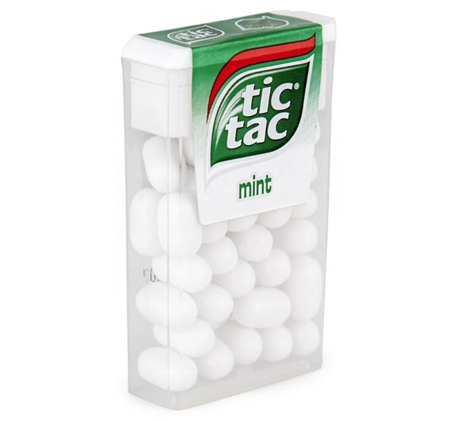 TIC TAC MINTS SEKER 18 GR