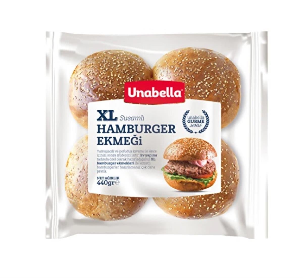 UNABELLA XL SUSAMLI HAMB.EKMEGI 440 GR