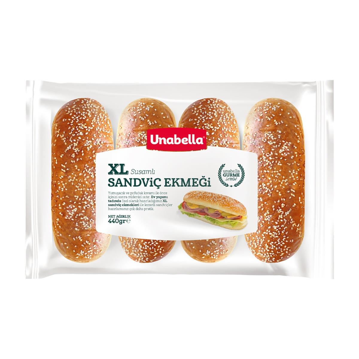 UNABELLA XL SUSAMLI SANDVIC EKMEGI 440 GR
