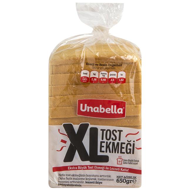 UNABELLA XL TOST EKMEGI 650 GR