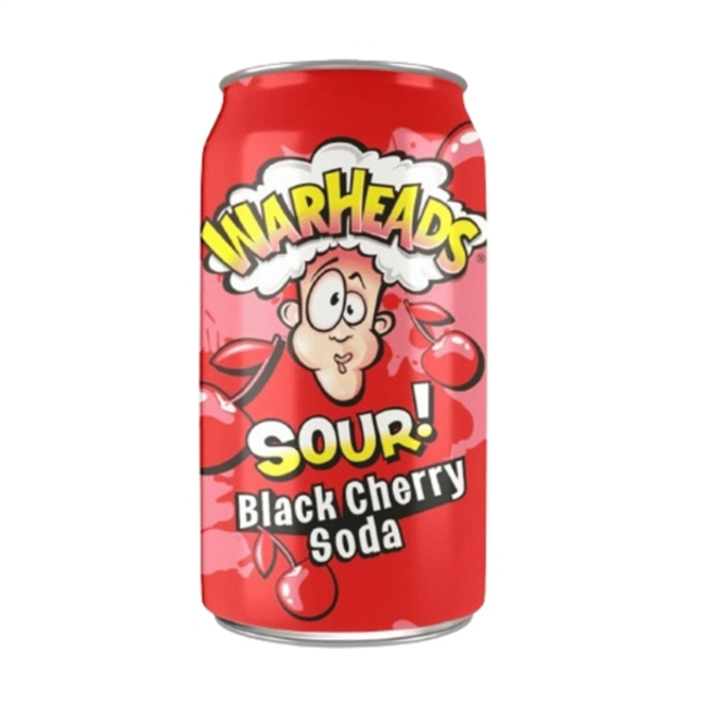 WARHEADS BLACK CHERRY SODA 330ML