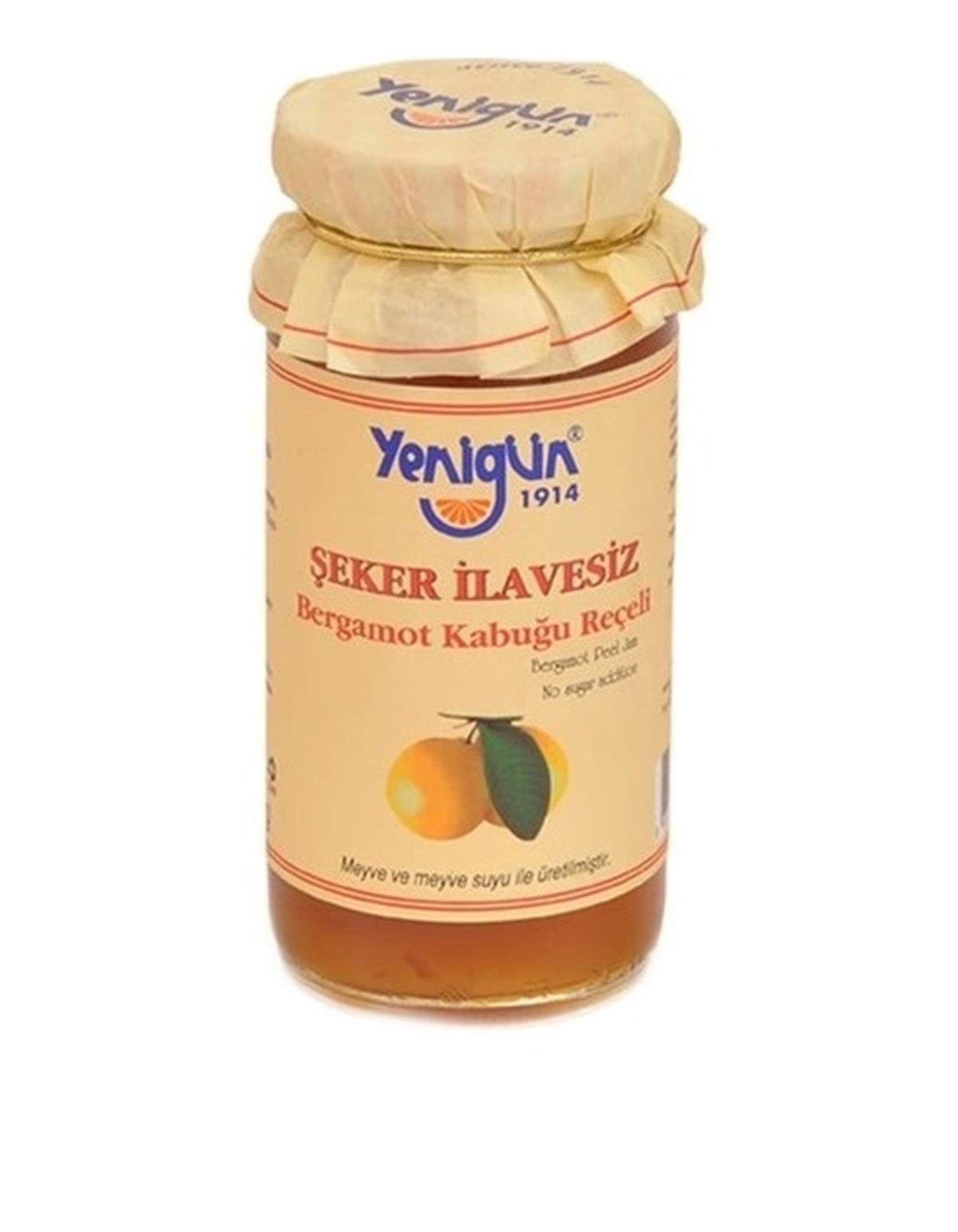 YENIGUN SEKERSIZ BERGAMOT RECELI 290GR