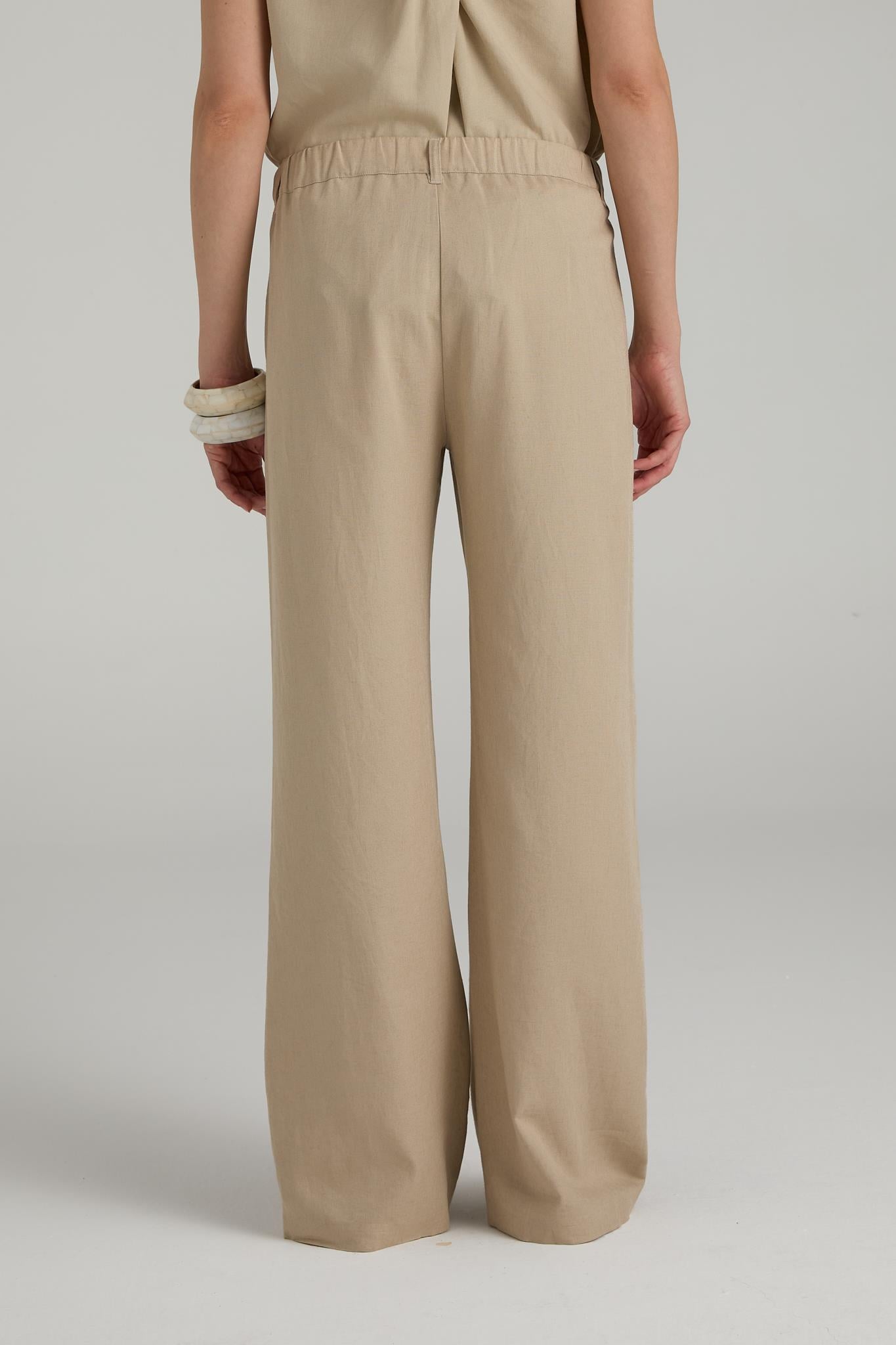 BRANDUP Keten Karışımlı Comfort Fit Pantolon
