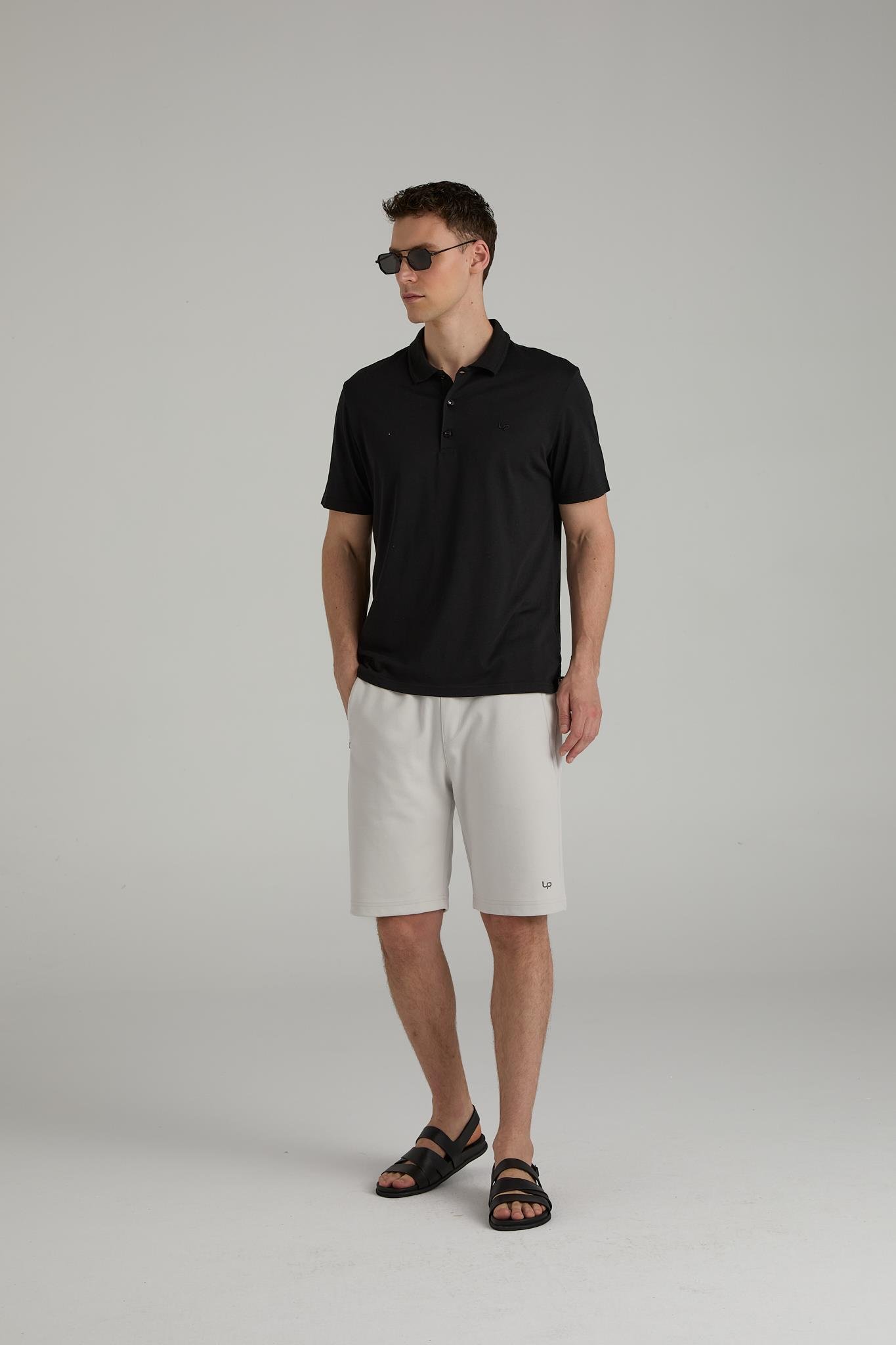BRANDUP Pamuk Modal Polo T-shirt