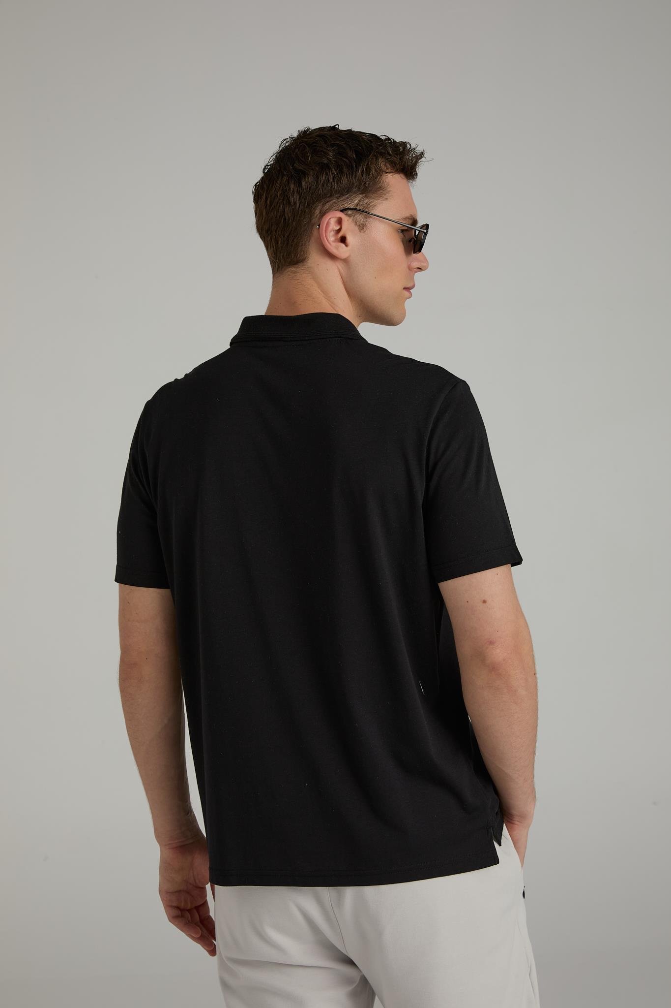 BRANDUP Pamuk Modal Polo T-shirt