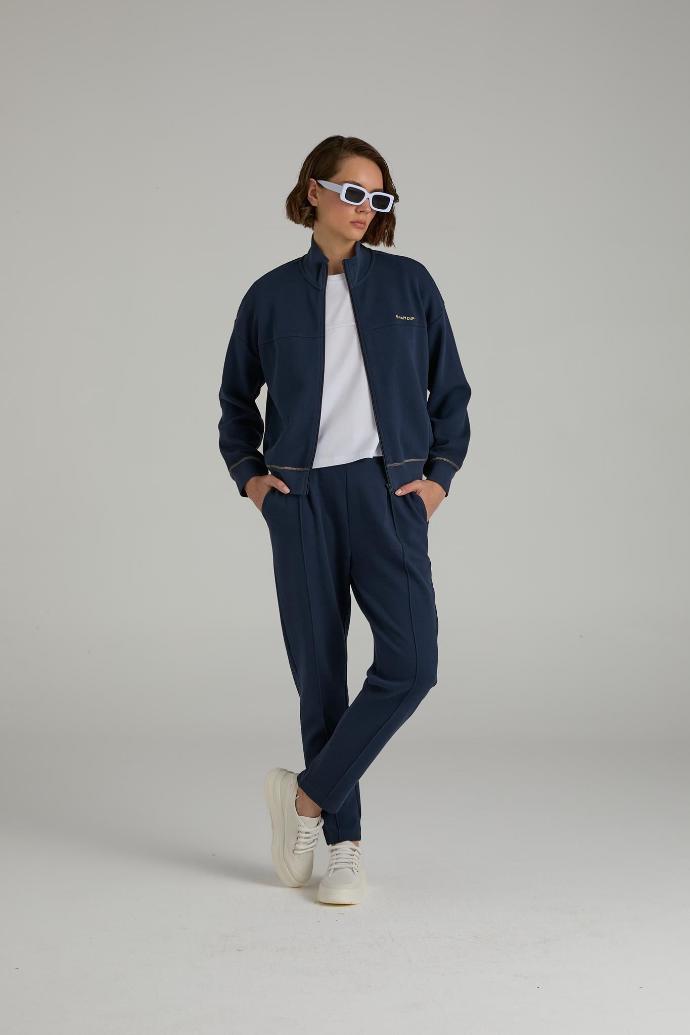 Dokulu Jogger Pantolon