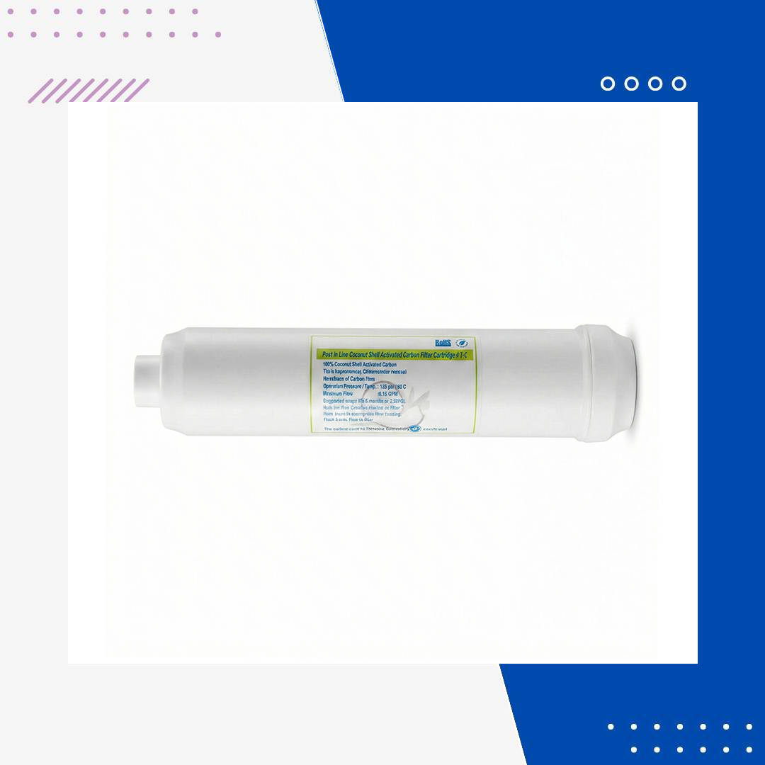 12'' İnline Hnd. Post Karbon Coconut (Nsf Onaylı)