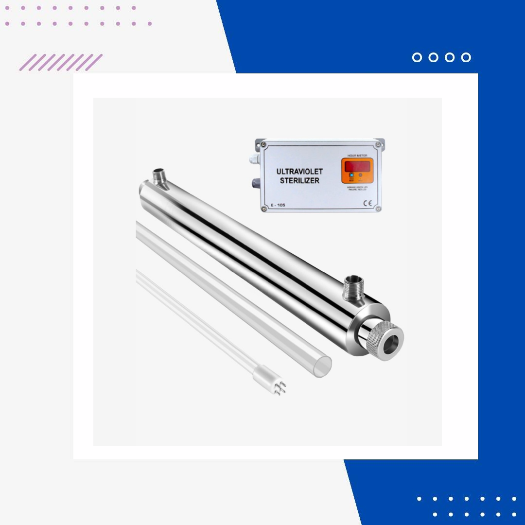 AQUALİNE E-505 Serisi Dijital Panolu UV Cihazı