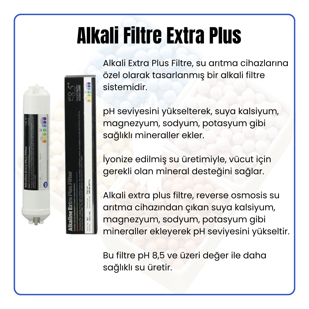 Aquatime Atık Su Atmayan Alkali Mineral Su Arıtma Cihazı