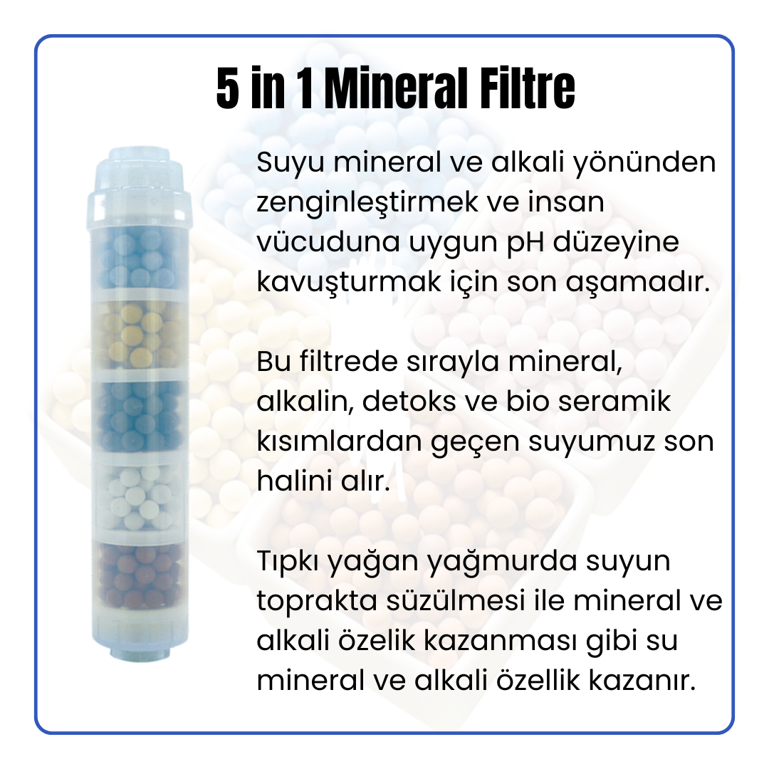 Aquatime Ultraviyole (UV) Filtreli 11 Aşamalı Su Arıtma Cihazı