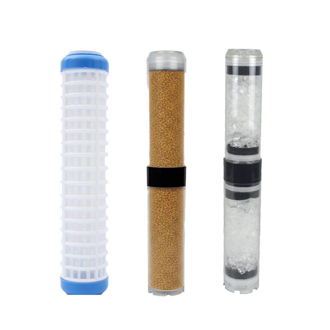 Atlas Bina Girişi Su Arıtma Cihazı 20'' Üçlü Tesisat Tipi  (Ağır Kireç Önleyici) - Yedek Filtre Seti