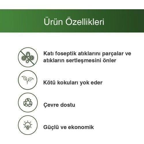 Biowave Foseptik Tanklar Koku ve Atık Giderici 1 Litre