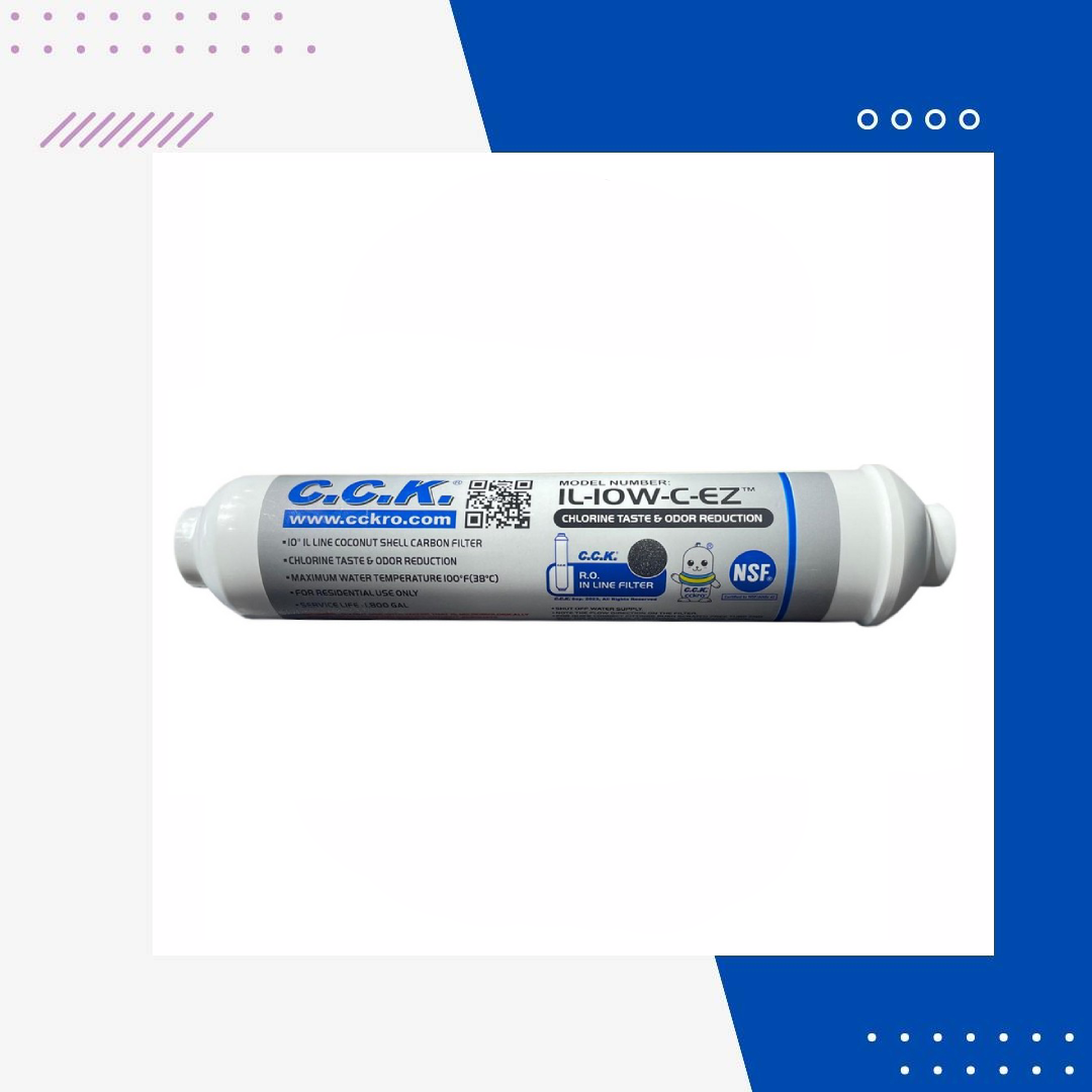 CCK 10'' İnline Quick Post Karbon Filtre